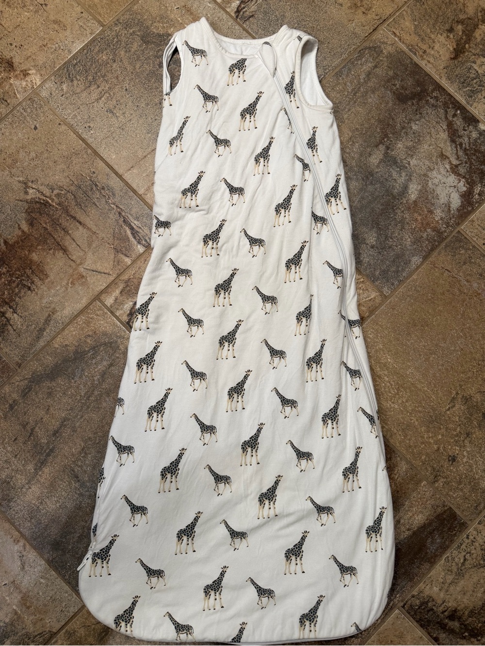 Kyte BABY Cream Giraffe-Print Sleep Sack